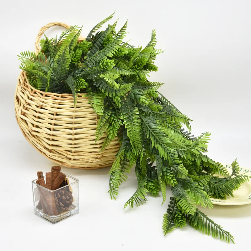Bonerva | Planta Artificial Colgante Helecho