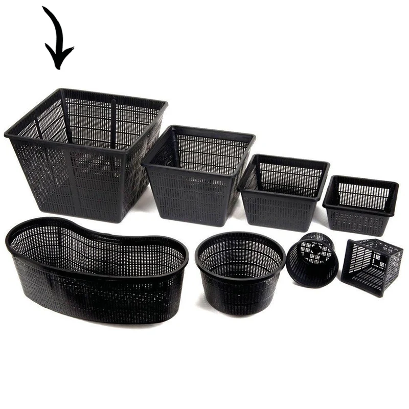 Cesta Estanque - 5 Unidades - 35x35x26 Cm - Cestas Grandes