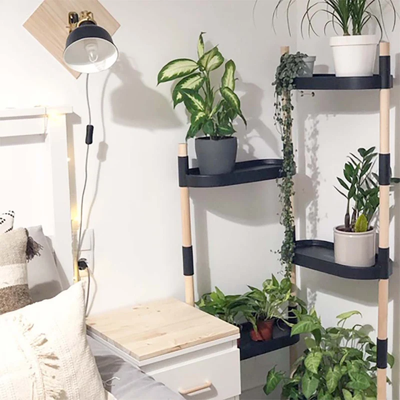 Soporte Modular Citysens De 4 Bandejas Negro