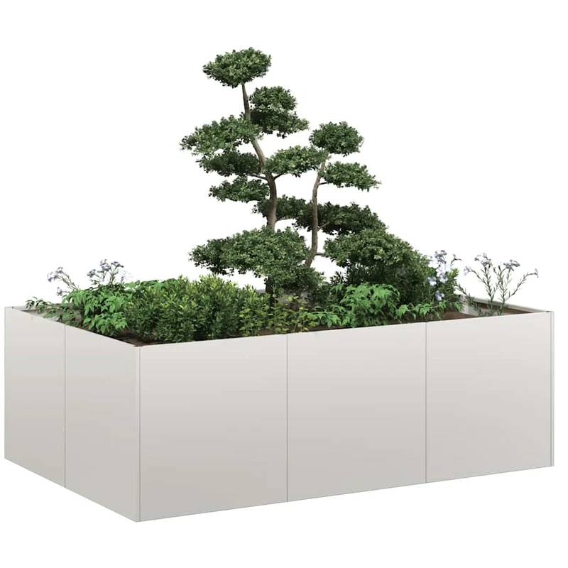 Jardinera 120x80x40 Cm Acero Inoxidable