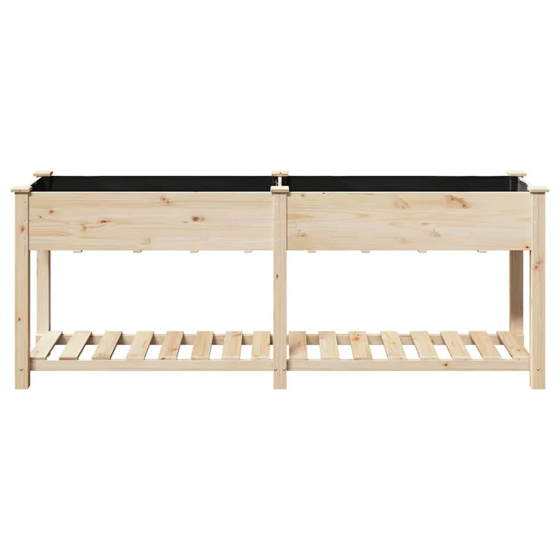 Macetero De Jardín Beige 203 X 53 X 76,5 Cm