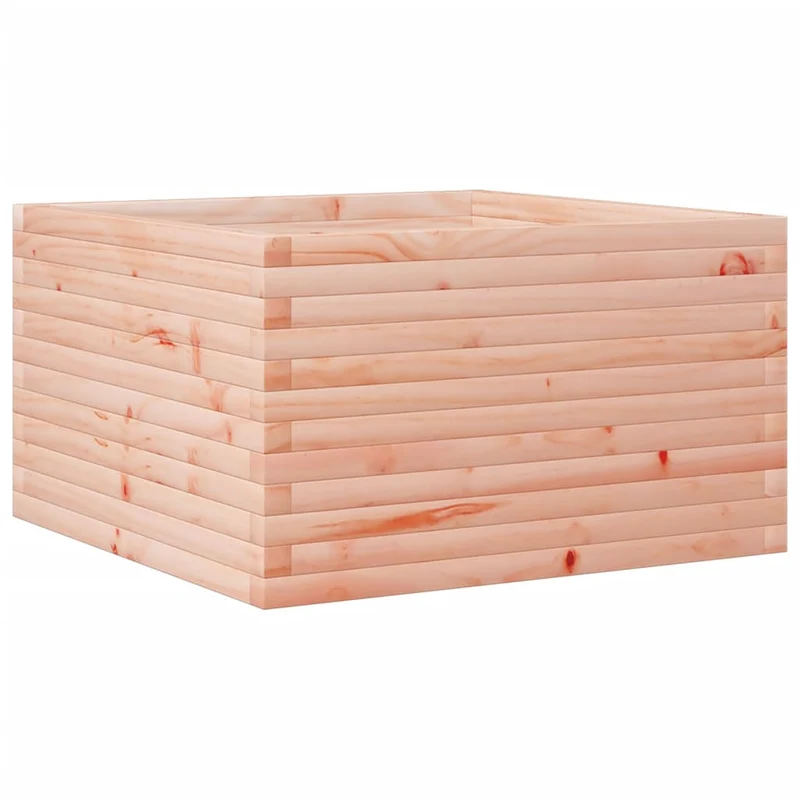 Jardinera Madera Maciza De Abeto Douglas 80x80x45,5 Cm
