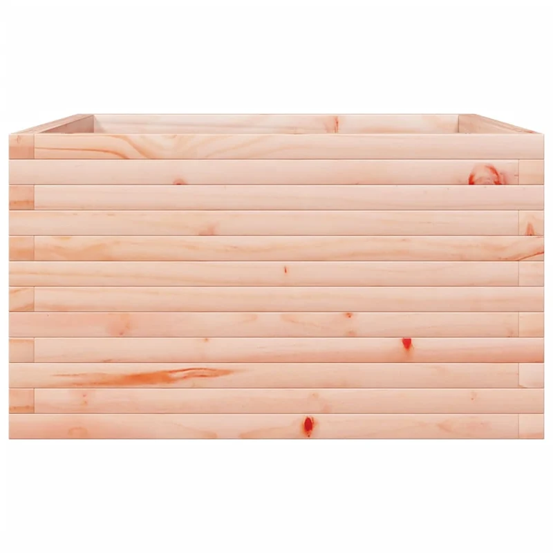 Jardinera Madera Maciza De Abeto Douglas 80x80x45,5 Cm