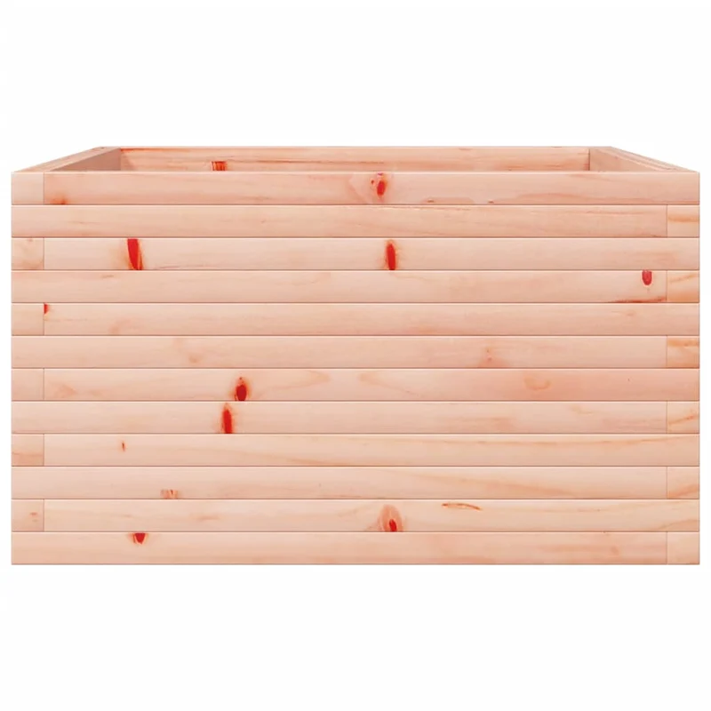 Jardinera Madera Maciza De Abeto Douglas 80x80x45,5 Cm
