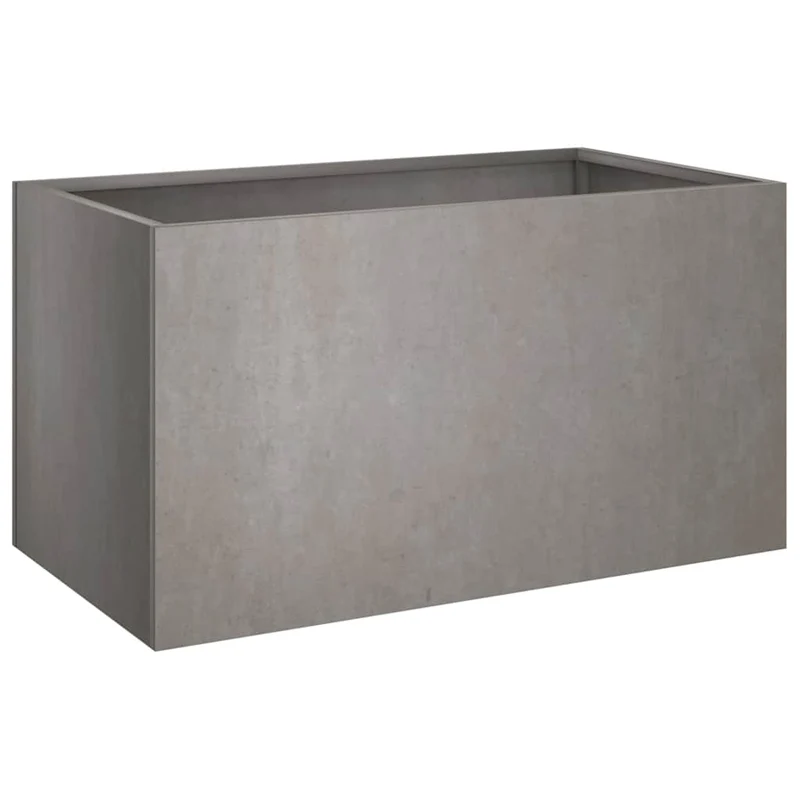 Jardinera De Acero Corten 62x40x39 Cm