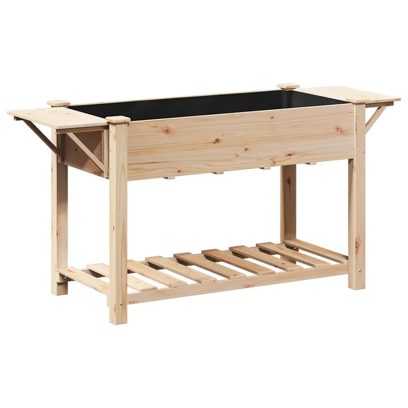 Macetero De Jardín Beige 155 X 59 X 76,5 Cm