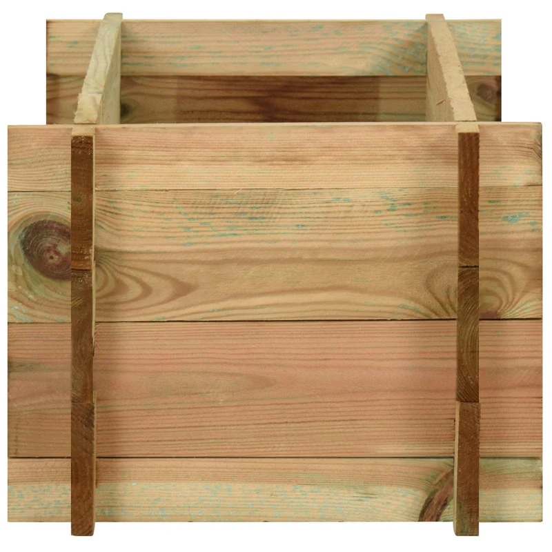 Cama Elevada De Verduras Para Jardín Verde 120 X 80 X 32 Cm