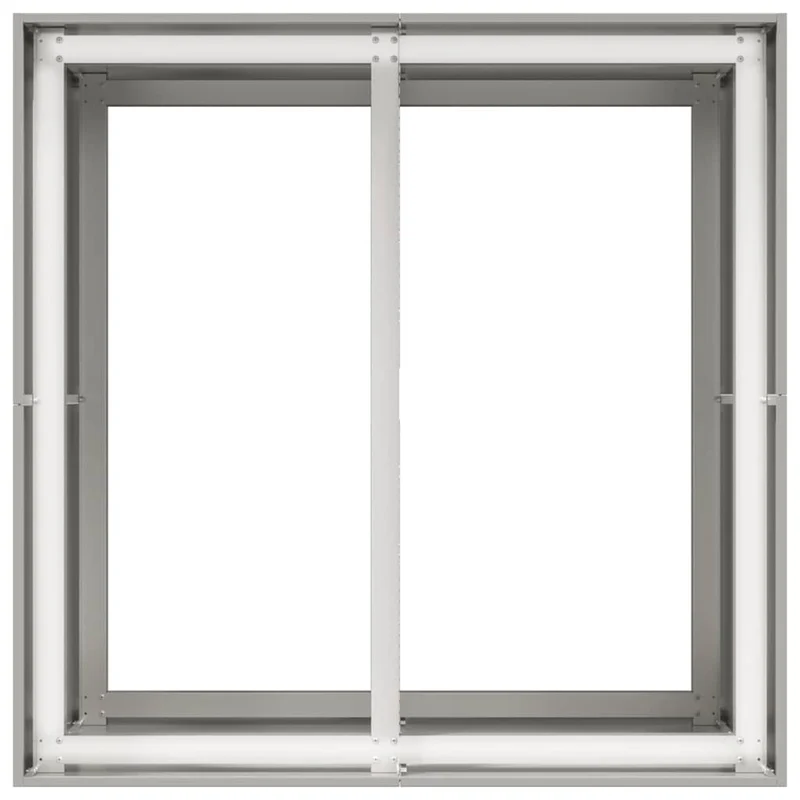 Jardinera 80x80x80 Cm Acero Inoxidable