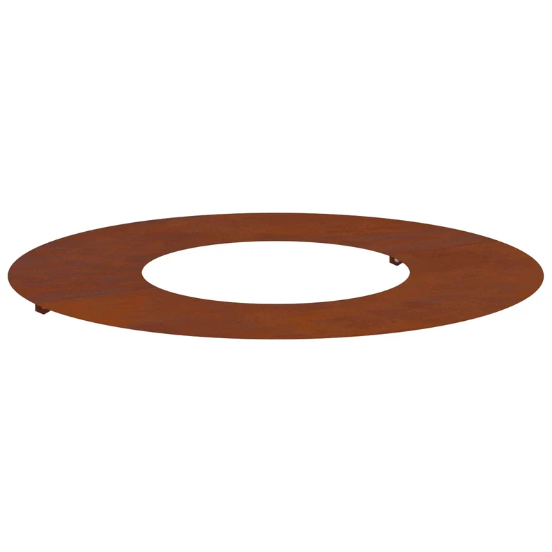 Adecuado Para Anillo De Árbol Plano Oxidado Ø30/60 Cm