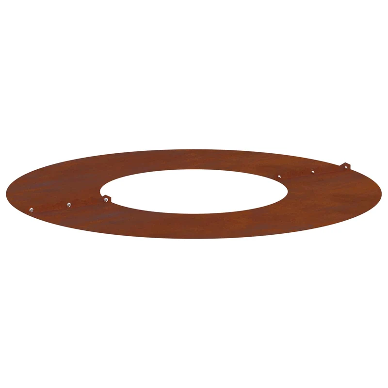 Adecuado Para Anillo De Árbol Plano Oxidado Ø30/60 Cm