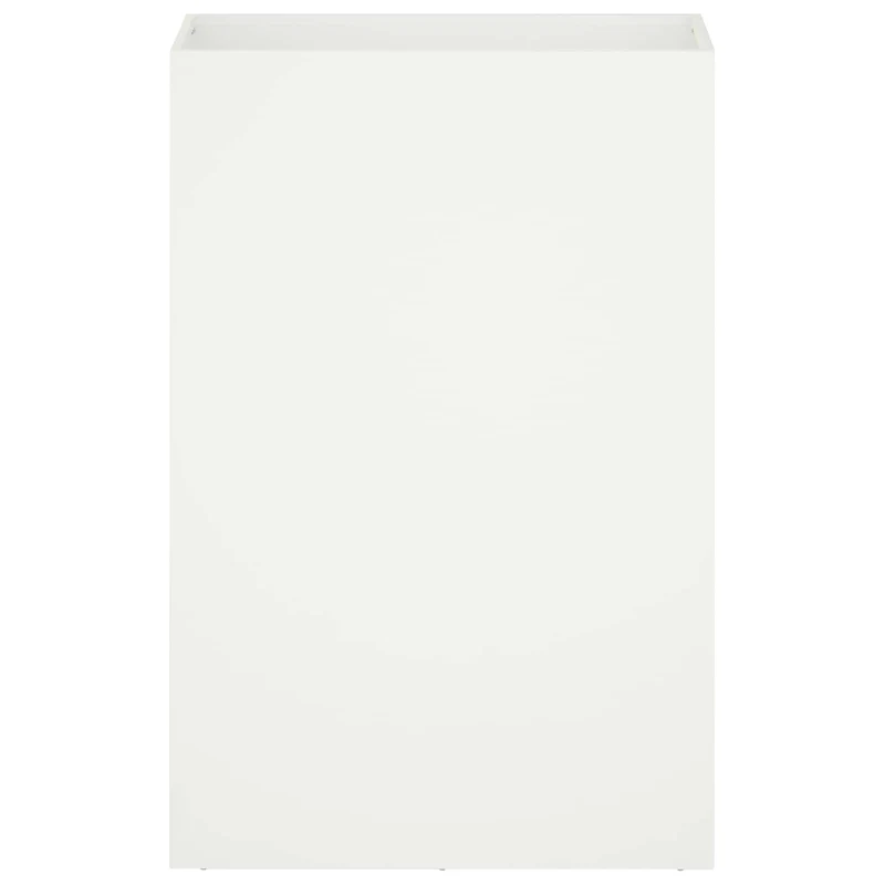 Macetero De Jardín Blanco 50 X 40 X 75 Cm
