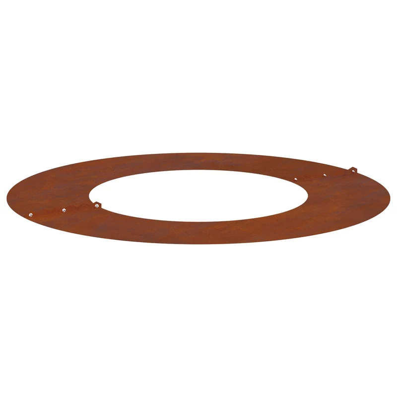 Adecuado Para Anillo De Árbol Plano Oxidado Ø40/70 Cm