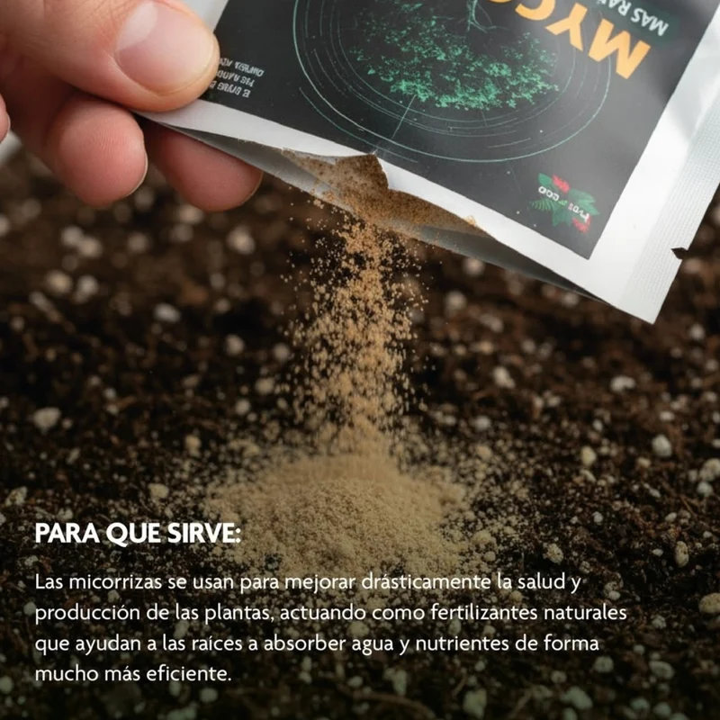 Mycoprot Prot-eco – micorrizas ecológicas para fortalecer raíces y regenerar el suelo