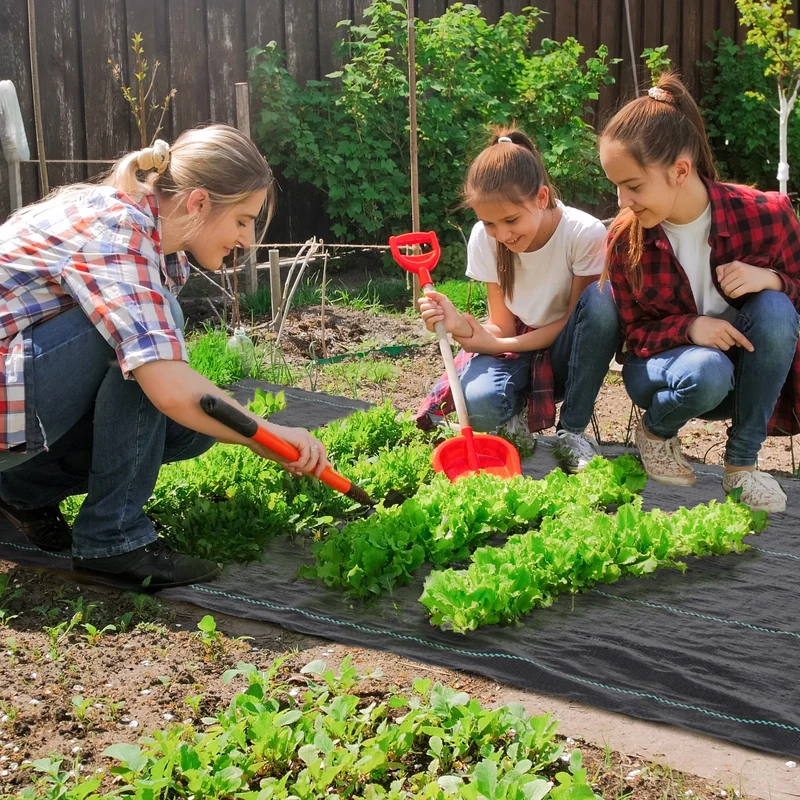 Outsunny Malla Antihierbas Malla Antimaleza 1x100 m Malla Geotextil 60 g/m² para Control de Malezas y Malas Hierbas de Jardín Rollo de Malla Antimaleza Negro