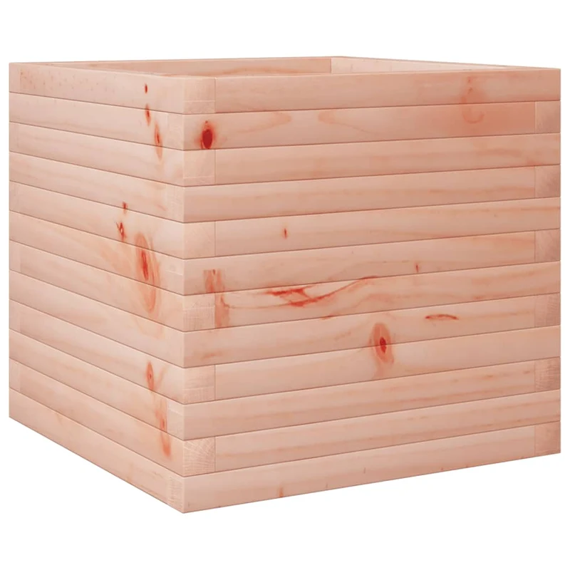 Jardinera Madera Maciza De Abeto Douglas 50x50x45,5 Cm