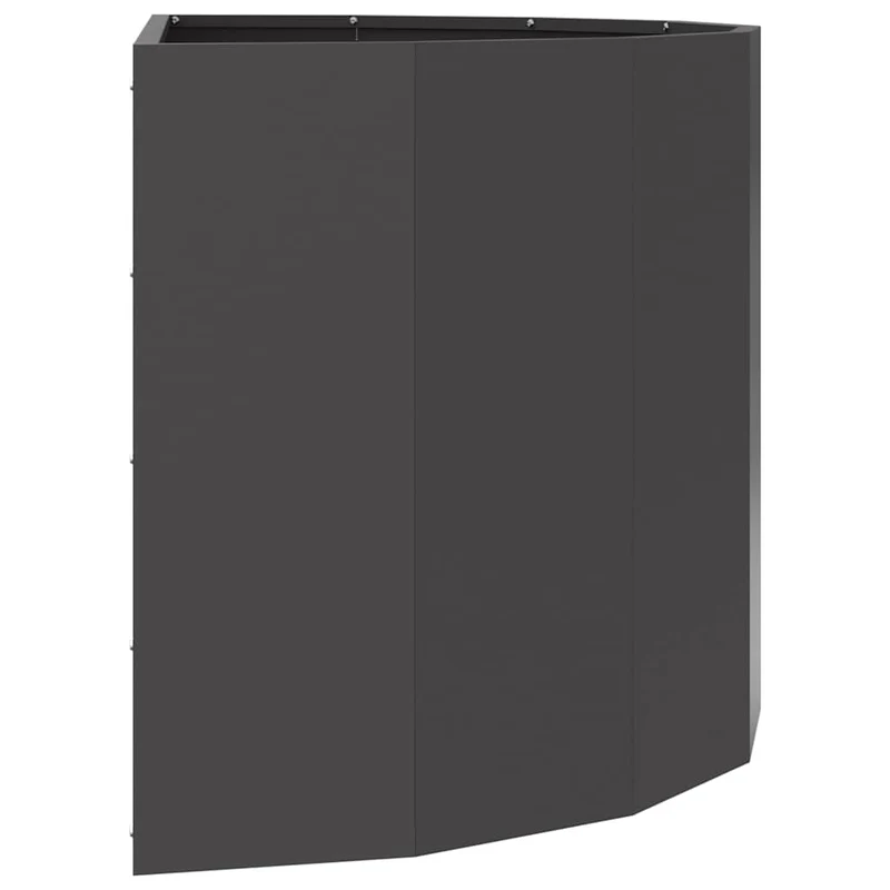 Jardinera Negro 90 X 45 X 50 Cm Acero