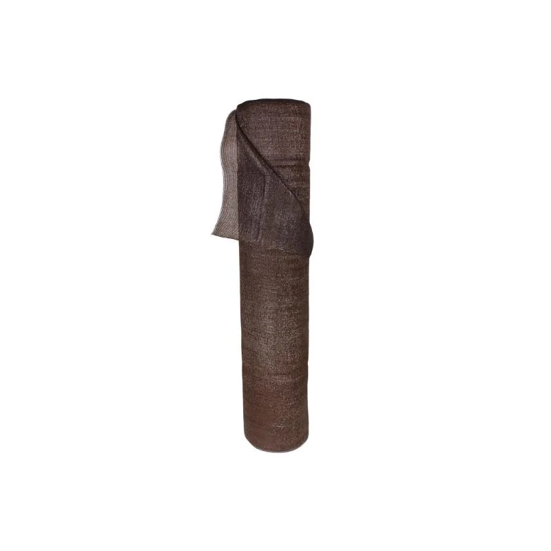 Malla Ocultación Marrón 90% / 120 Grs - 2 X 50 Mts