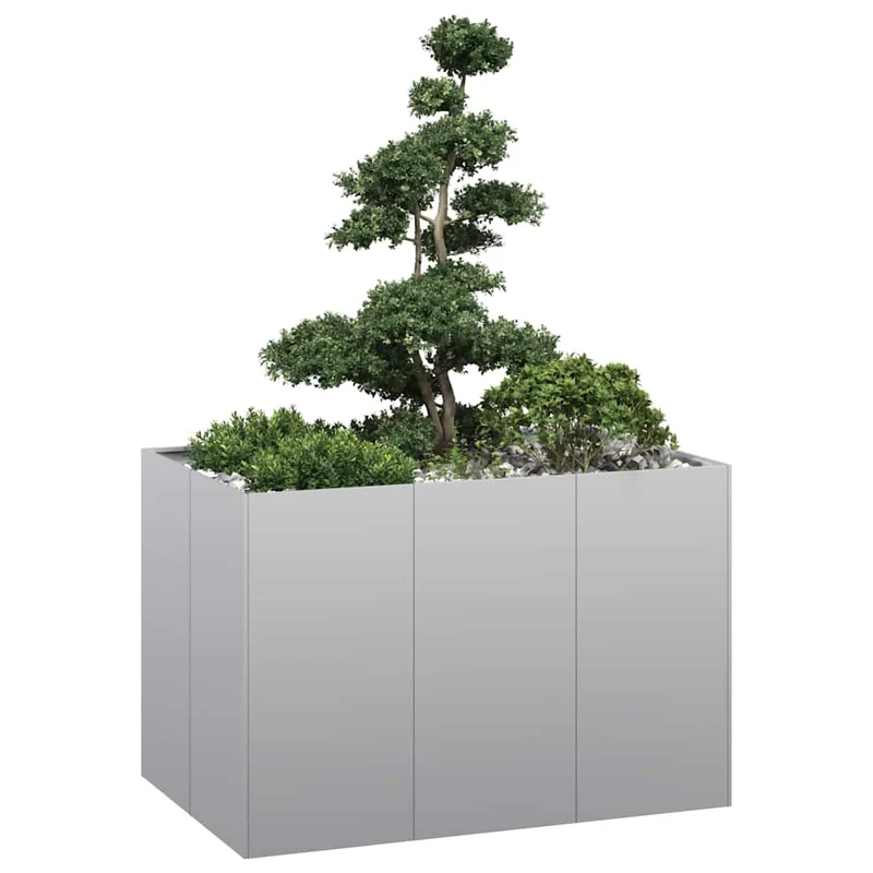 Jardinera 120x80x80 Cm De Acero Galvanizado
