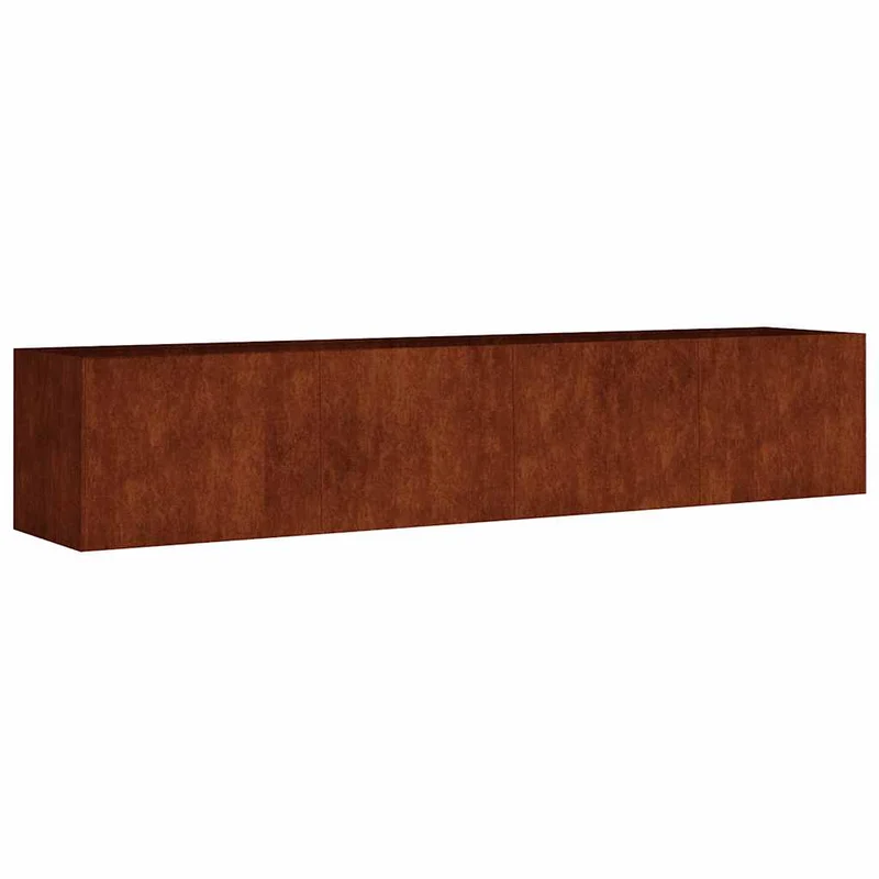 Jardinera Acero Corten 200x40x40 Cm