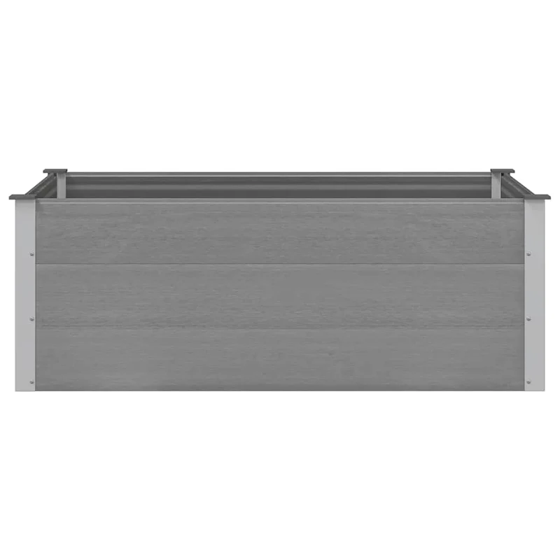 Arriate De Wpc Gris 150x100x54 Cm