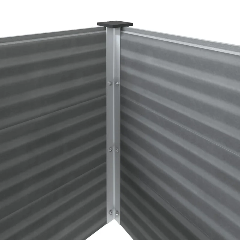 Arriate De Wpc Gris 150x100x54 Cm