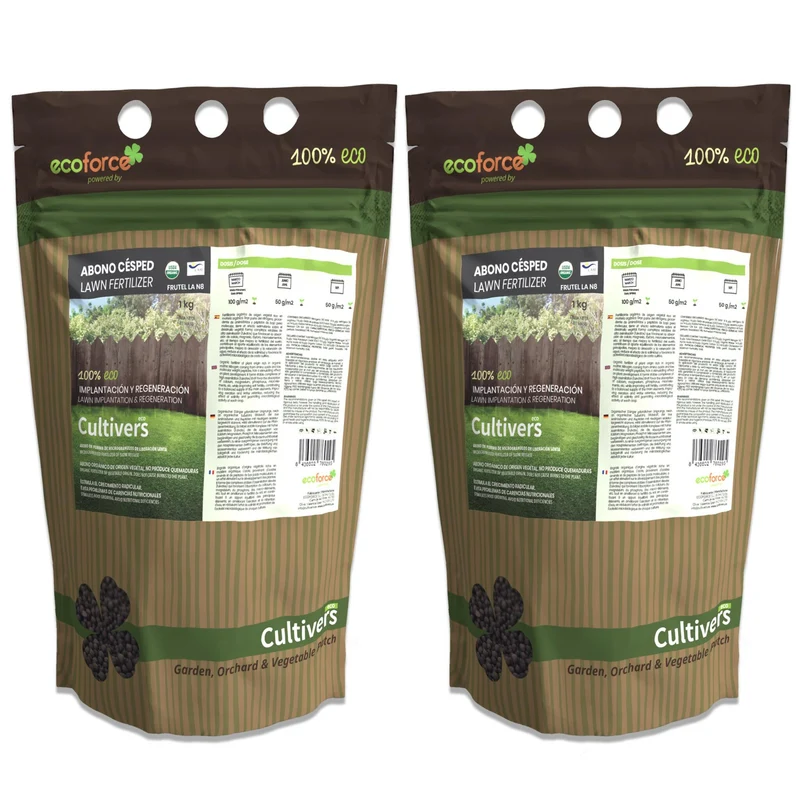 Abono Césped Ecológico Cultivers 1 Kg