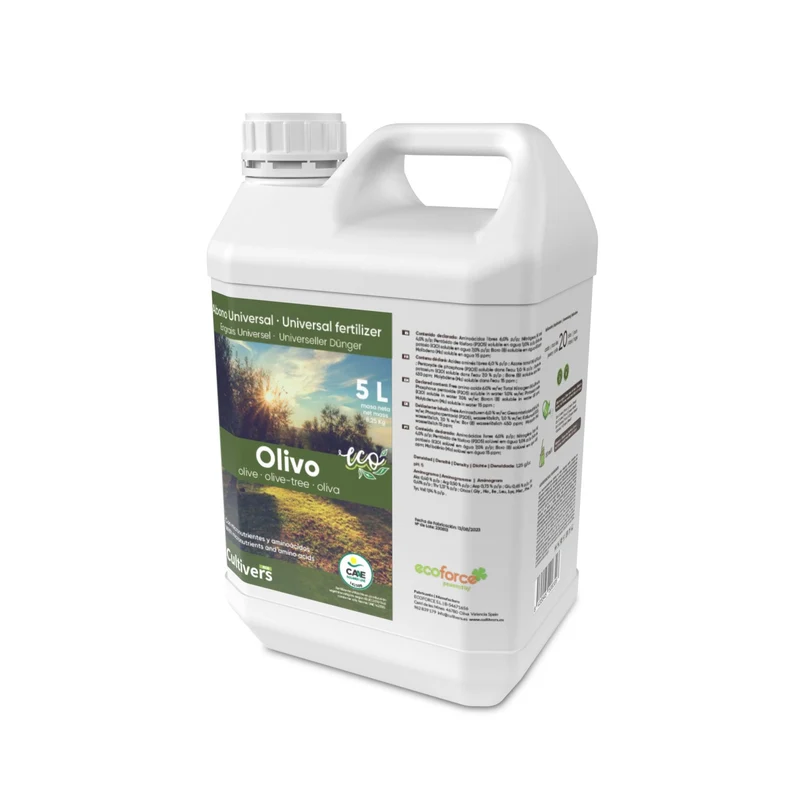 Abono Olivo Líquido Ecológico Cultivers 250 Ml