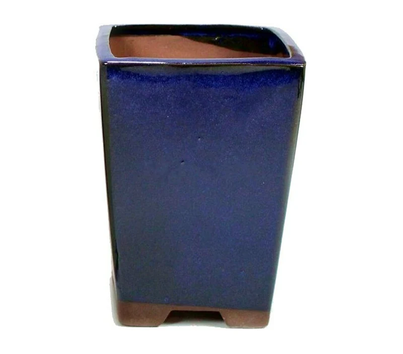 Tiesto Cuadrado Cascada De Gres 13.5x13.5x18cm