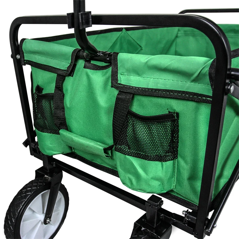 Carretilla De Jardín Plegable Para Jardinería Con Funda Impermeable