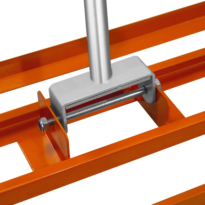 T-mech Rastrillo De Nivelación De Césped De Jardín De 50cm - Naranja
