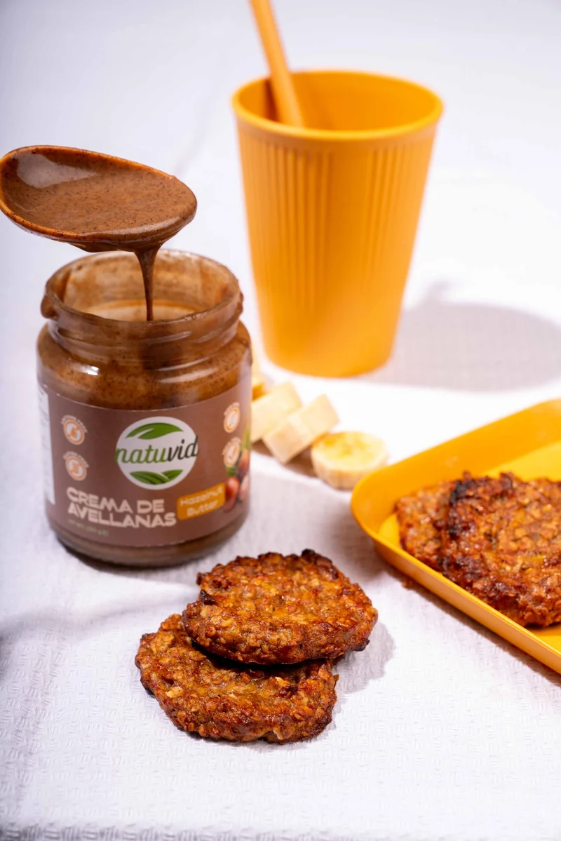 Crema de Avellanas NATUVID 100% Natural Tostada | 250g | Sin Gluten y Sin Lactosa | Ideal Keto, Low Carb y Vegana
