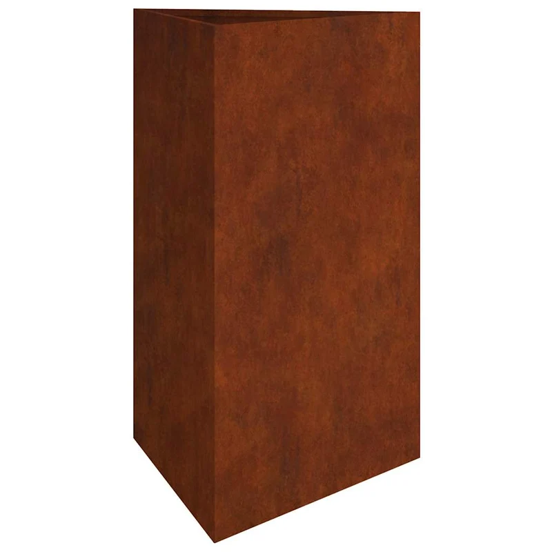 Jardinera De Acero Corten 50x43x75 Cm