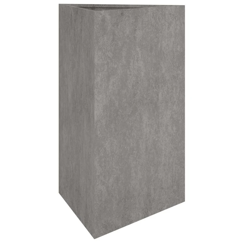 Jardinera De Acero Corten 50x43x75 Cm
