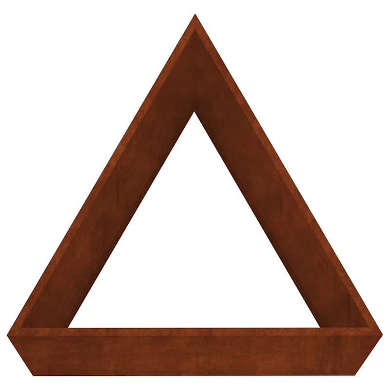 Jardinera De Acero Corten 50x43x75 Cm