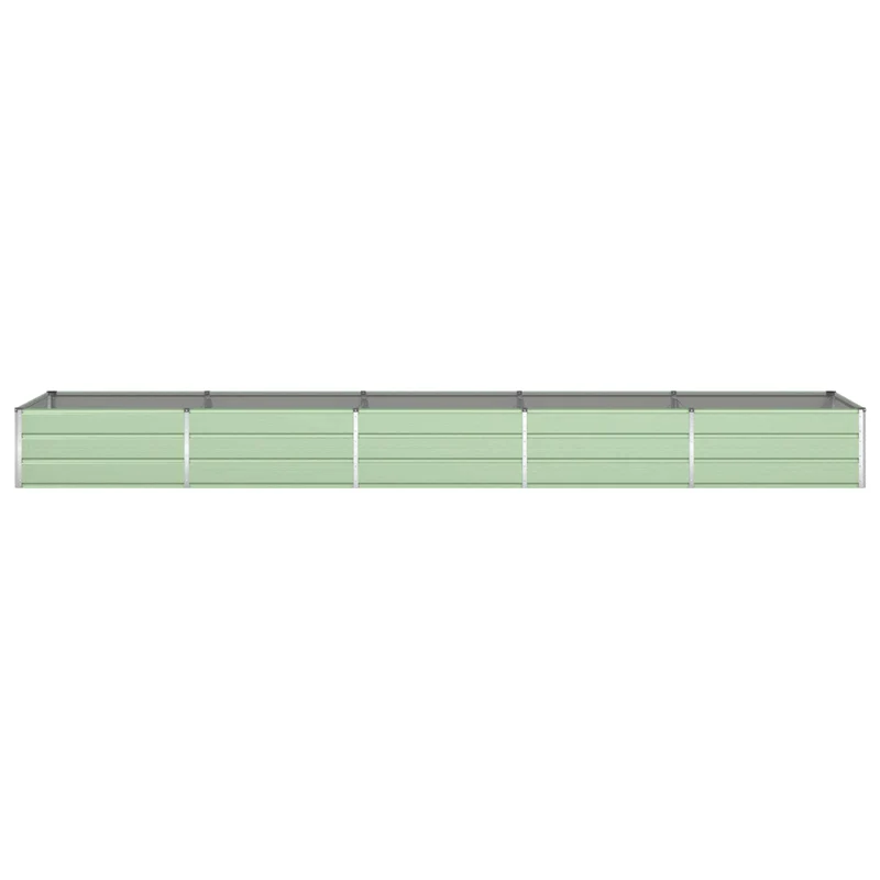 Jardinera Verde Pastel 480 X 100 X 45 Cm Acero Galvanizado