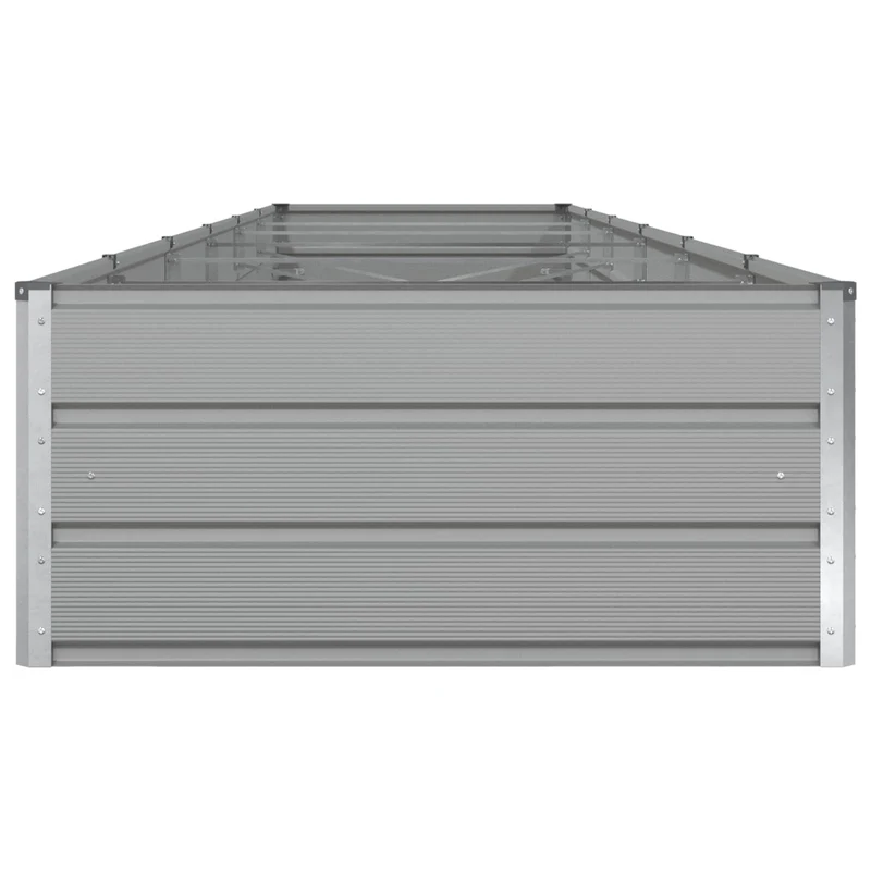 Jardinera Gris Claro 580 X 100 X 45 Cm Acero Galvanizado