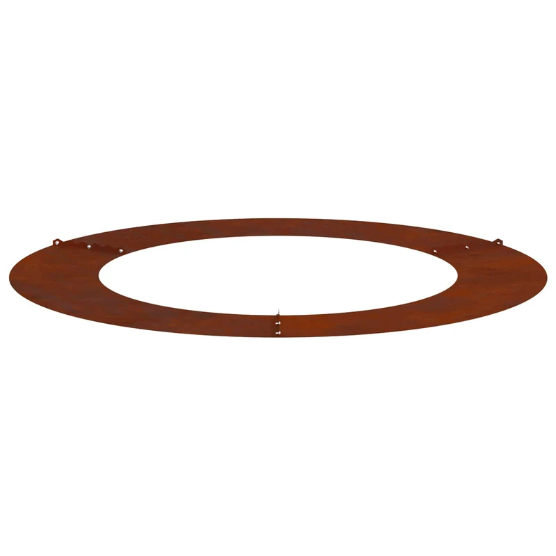 Adecuado Para Anillo De Árbol Plano Oxidado Ø60/90 Cm