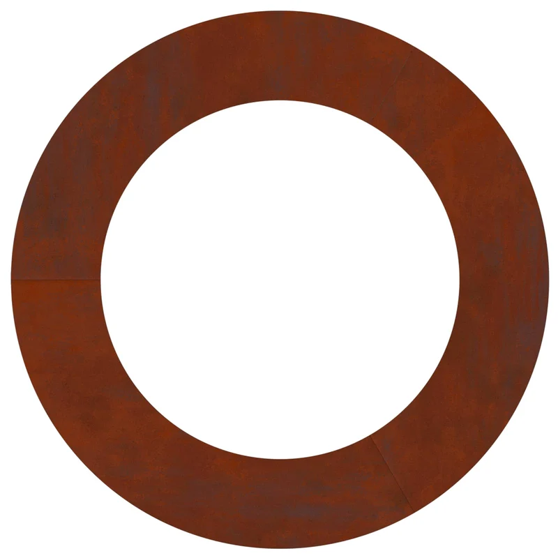 Adecuado Para Anillo De Árbol Plano Oxidado Ø60/90 Cm