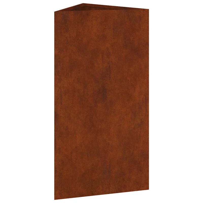 Jardinera De Acero Corten 40x34,5x75 Cm