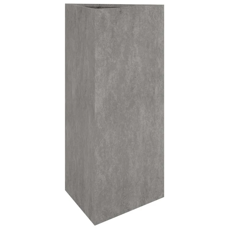 Jardinera De Acero Corten 40x34,5x75 Cm