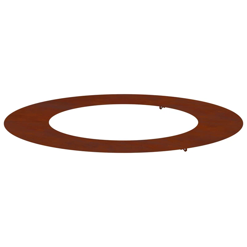 Adecuado Para Anillo De Árbol Plano Oxidado Ø50/80 Cm