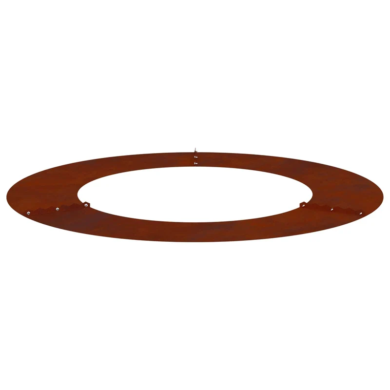 Adecuado Para Anillo De Árbol Plano Oxidado Ø50/80 Cm
