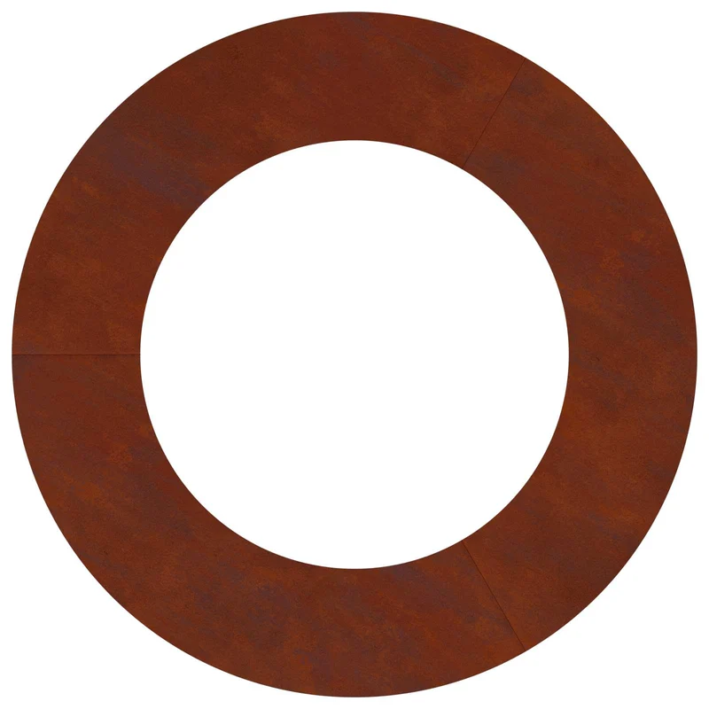 Adecuado Para Anillo De Árbol Plano Oxidado Ø50/80 Cm