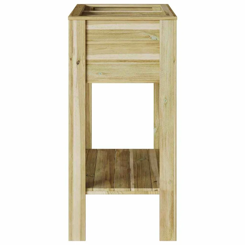 Macetero Alto Marrón 85,5 X 46,5 X 96 Cm