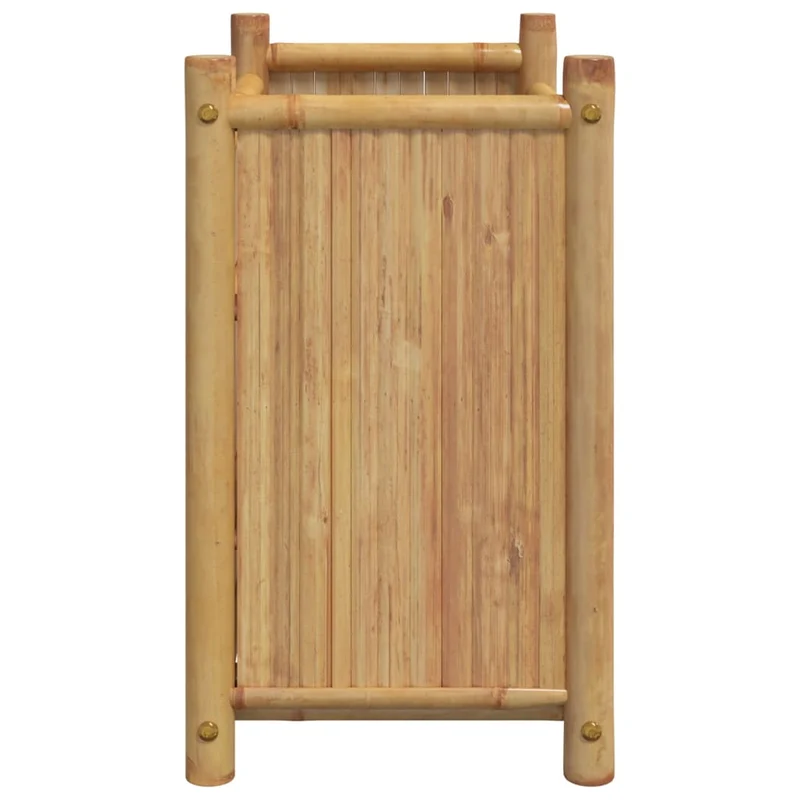 Jardinera De Bambú 50x30x50 Cm
