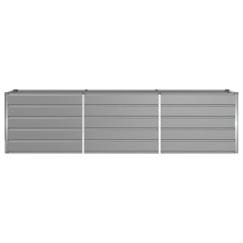 Jardinera Gris Claro 290 X 50 X 75 Cm Acero Galvanizado
