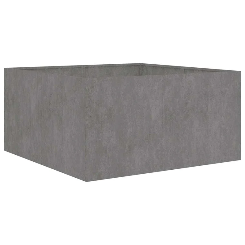Jardinera De Acero Corten 80x80x40 Cm