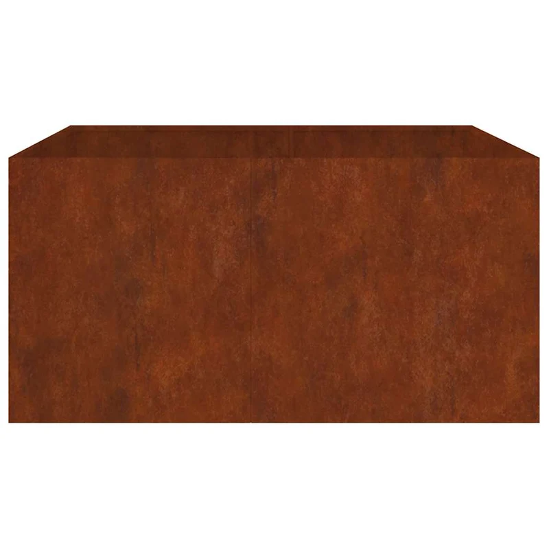 Jardinera De Acero Corten 80x80x40 Cm