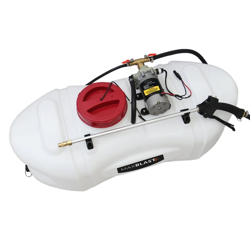 Atv Quad Pulverizador Agrícola Lanza De Mano 12v 100l De Tanque Cultivo Malezas