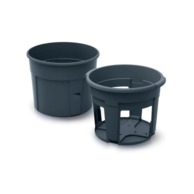 Macetero Para Cultivo De Patatas Prosperplast Potato Grower De Plastico En Color Antracita 39,2 (largo) X 39,2 (ancho) X 31,6 (alto) Cm